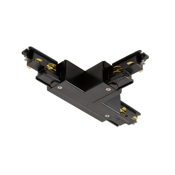 SLV - S-TRACK DALI T-Verbinder, verstellbar, links, mit Einspeisemöglichkeit, schwarz