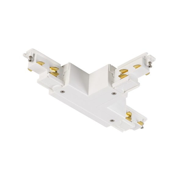 SLV - S-TRACK DALI T-Verbinder, verstellbar, links, mit Einspeisemöglichkeit, weiß