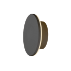 SLV - D-RING S, Wandleuchte, PHASE, 2700/3000K, PHASE, IP65, schwarz