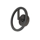 SLV - Q-RING, Wandleuchte, Sensor, 3000K, IP54, schwarz