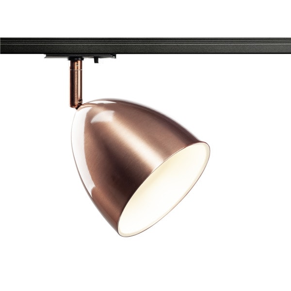 SLV - PARA CONE 14, 1 Phasen System Leuchte, GU10, kupfer/weiß