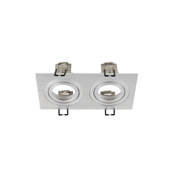 SLV - NEW TRIA® 155 Einbauring eckig aluminium