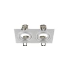 SLV - NEW TRIA® 155 Einbauring eckig aluminium