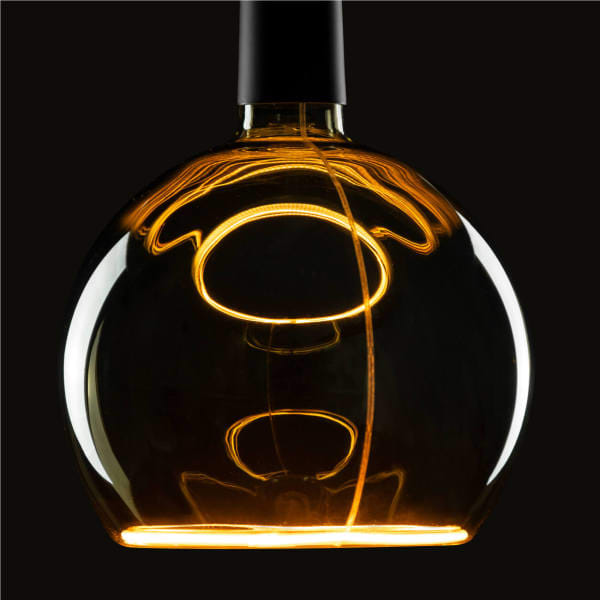 SLV - LED Floating Globe 200 smokey E27 6W