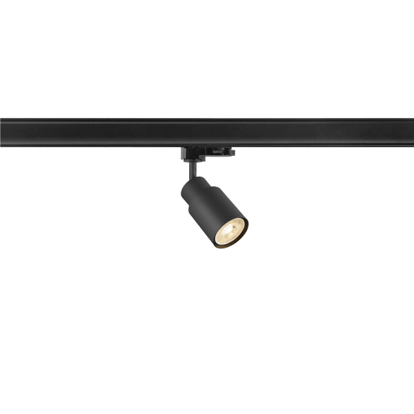 SLV - PURI 2.0 Tube 3Ph GU10 schwarz/schwarz