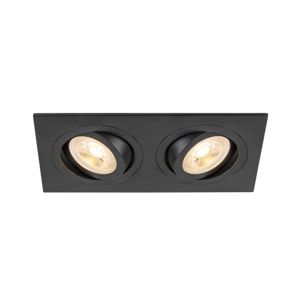 SLV - NEW TRIA® 155 DL double GU10 schwarz