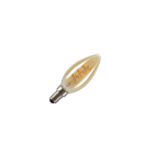SLV - LED C35, gold, E14, 2W, 1800K