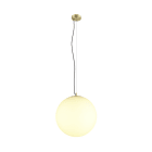 SLV - SUN 40 PD, E27, Pendelleuchte, Pendellänge 400 cm, rund, gold