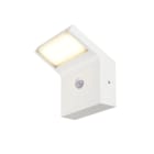 SLV - ORDI II, WL, SENSOR, Wandaufbauleuchte, eckig, Sensor, 2200/3000 K, IP54, weiß
