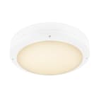 SLV - OUTDOOR BULKHEAD V 360, 20W 830/840 IP65 IK10 Sensor weiß