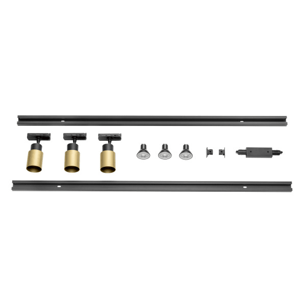 SLV - PURI 2.0, 1Ph., Triple Track Set, QPAR51, gold/schwarz