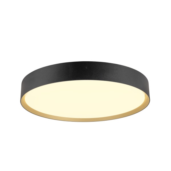 SLV - DECONA 42 CL, PHASE, Deckenaufbauleuchte, rund, 3000/4000K, 23 W, schwarz / gold