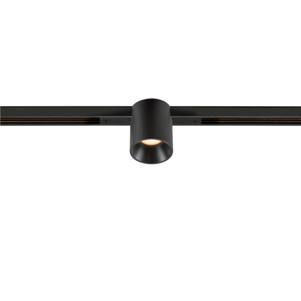SLV - FIXT-IT, 48V, DALI, rund, Standard track, Spot, 2700K, 6.6 W, 36°, schwarz / schwarz