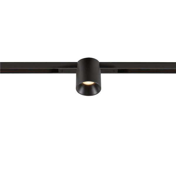 SLV - FIXT-IT, 48V, DALI, rund, Standard track, Spot, 3000K, 6.6 W, 36°, schwarz / schwarz