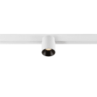 SLV - FIXT-IT, 48V, DALI, rund, Surface mounted track, Spot, 2700K, 6.6 W, 36°, weiß / schwarz
