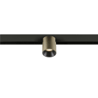 SLV - FIXT-IT, 48V, DALI, rund, Surface mounted track, Spot, 2700K, 6.6 W, 36°, bronze / schwarz