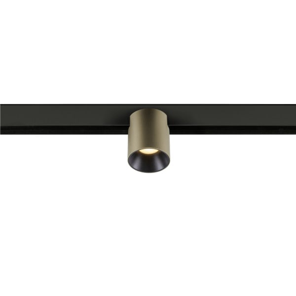 SLV - FIXT-IT, 48V, DALI, rund, Surface mounted track, Spot, 2000-3000K, 7.4 W, 36°, bronze / schwarz