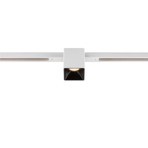 SLV - FIXT-IT, 48V, DALI, eckig, Standard track, Spot, 2700K, 6.6 W, 36°, weiß / schwarz