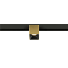 SLV - FIXT-IT, 48V, DALI, eckig, Surface mounted track, Spot, 2700K, 6.6 W, 36°, gold / schwarz