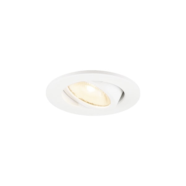 SLV - NEW TRIA® 45, DL, rund, Deckeneinbauleuchte, 3000 K, 24°, weiß