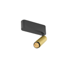 SLV - GRIP! S, Deckenaufbauleuchte, single, PHASE, 2700K, 11W, 29°, gold/schwarz