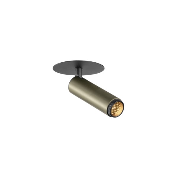 SLV - GRIP! S, Deckeneinbauleuchte, PHASE, 2700K, 29°, IP20, zylindrisch, bronze/sw