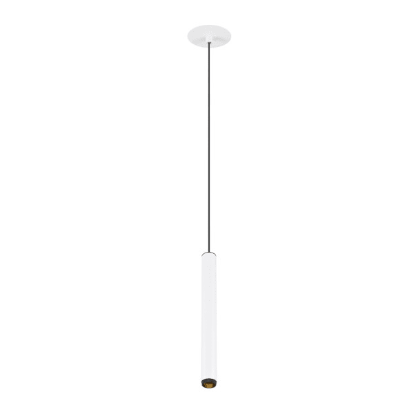 SLV - GRIP! S, Pendelleuchte, PHASE, Pendellänge 200 cm, 3000K, 29°, weiß/schwarz