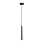 SLV - GRIP! S, Pendelleuchte, PHASE, Pendellänge 200 cm, 2700K, 29°, bronze/schwarz