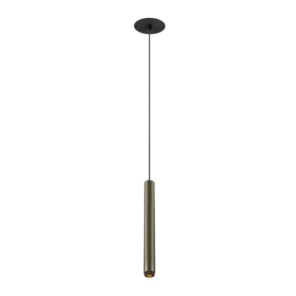 SLV - GRIP! S, Pendelleuchte, PHASE, Pendellänge 200 cm, 3000K, 29°, bronze/schwarz