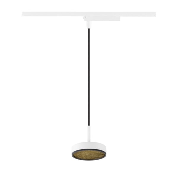 SLV - GRIP! FLAT, 1~ Pendelleuchte, PHASE, Pendellänge 200 cm, 2700/3000K, ws/sw
