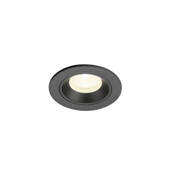 SLV - NUMINOS XS, Deckeneinbauleuchte, 4000K, 40°, IP20, rund, schwarz