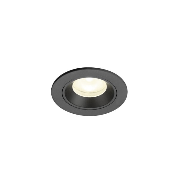SLV - NUMINOS XS, Deckeneinbauleuchte, 4000K, 55°, IP20, rund, schwarz