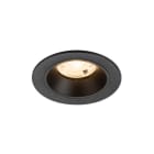 SLV - NUMINOS S, Deckeneinbauleuchte, 2700K, 20°, IP20, rund, schwarz