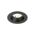 SLV - NUMINOS S, Deckeneinbauleuchte, 4000K, 40°, IP20, rund, schwarz