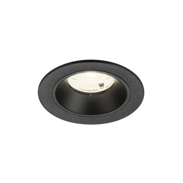 SLV - NUMINOS S, Deckeneinbauleuchte, 4000K, 55°, IP20, rund, schwarz