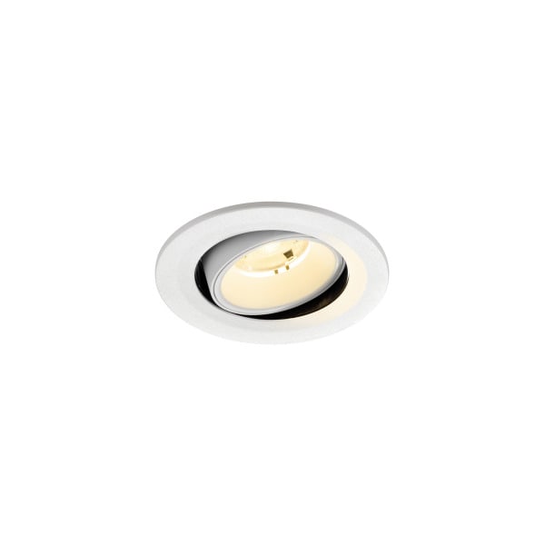 SLV - NUMINOS MOVE S, Deckeneinbauleuchte, 3000K, 20°, IP20, rund, weiß