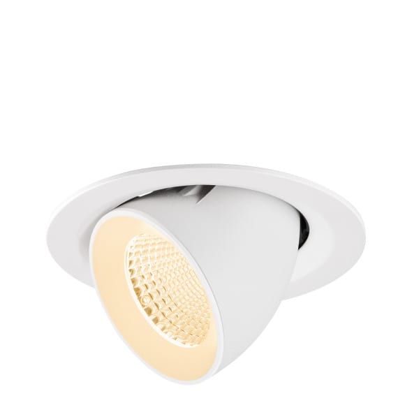SLV - NUMINOS GIMBLE M, Deckeneinbauleuchte,, 2700K, 40°, weiß