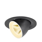 SLV - NUMINOS GIMBLE M, Deckeneinbauleuchte,, 3000K, 20°, schwarz/weiß
