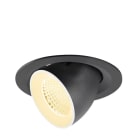 SLV - NUMINOS GIMBLE M, Deckeneinbauleuchte,, 3000K, 40°, schwarz/weiß