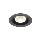 SLV - NUMINOS M, Deckeneinbauleuchte, 4000K, 20°, IP20, rund, schwarz