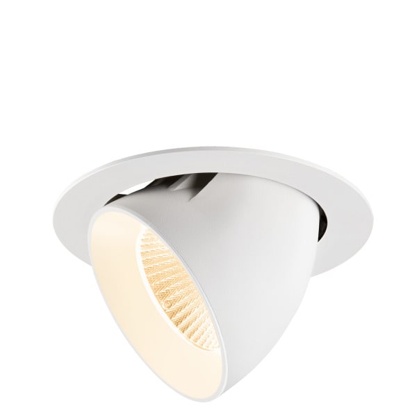 SLV - NUMINOS GIMBLE XL, Deckeneinbauleuchte,, 2700K, 20°, weiß
