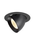 SLV - NUMINOS GIMBLE XL, Deckeneinbauleuchte,, 3000K, 20°, schwarz