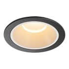 SLV - NUMINOS XL, Deckeneinbauleuchte, 2700K, 20°, IP20, rund, schwarz/weiß
