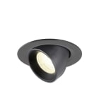 SLV - NUMINOS GIMBLE XS, Deckeneinbauleuchte, 4000K, 40°, IP20, rund, schwarz