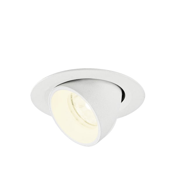 SLV - NUMINOS GIMBLE XS, Deckeneinbauleuchte, 4000K, 20°, IP20, rund, weiß