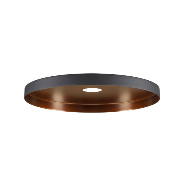 SLV - LALU PLATE 33, Leuchtenschirm, E27 Base, Mix&Match, H: 1.5 cm, schwarz/bronze