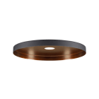 SLV - LALU PLATE 33, Leuchtenschirm, E27 Base, Mix&Match, H: 1.5 cm, schwarz/bronze