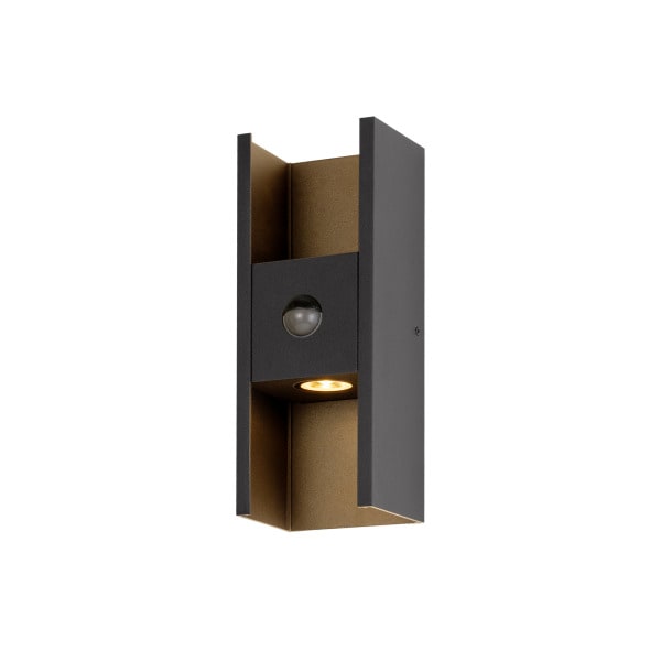SLV - FLATT II, Wandaufbauleuchte, SENSOR, 2700K, max. 10W, schwarz