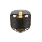 SLV - PANTILO ROPE 19, Tischleuchte, E27, zylindrisch, 1 x max. 15W, silber