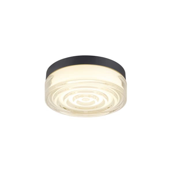 SLV - CYFT WAVE XL, Wand-/Deckenaufbauleuchte, 2700/3000/4000K, 15W, PHASE, 105°, IP65 sw/klar